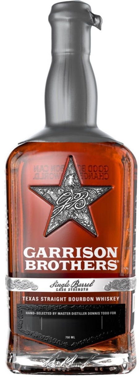 Garrison Brothers Single Barrel Cask Strength Texas Bourbon 750ml