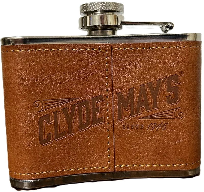Clyde May Hip Flask