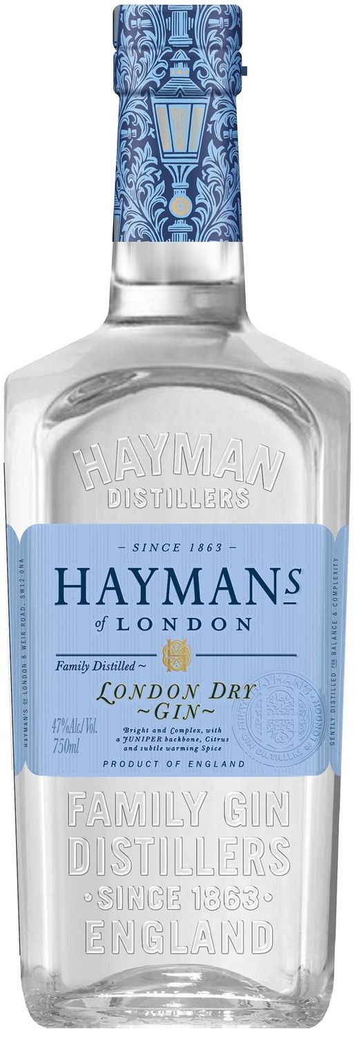 Hayman&#39;s of London London Dry Gin (Liter Size Bottle) 1L