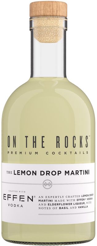 On The Rocks Lemon Drop Martini 750ml