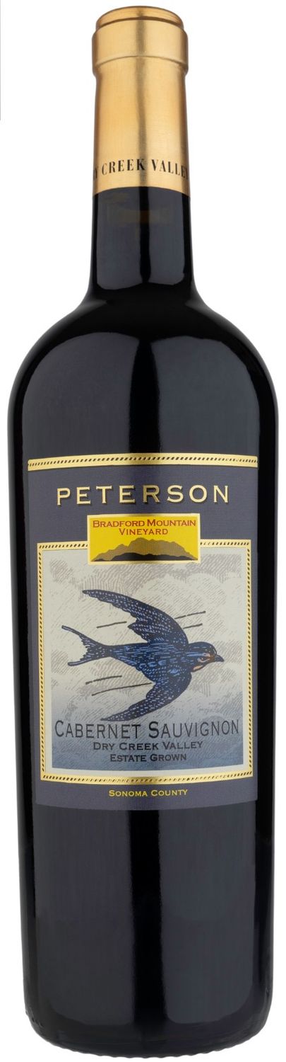 Peterson Winery Bradford Mountain Estate Vineyard Dry Creek Valley Cabernet Sauvignon 2020 750ml