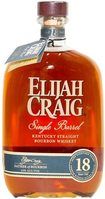 Elijah Craig Single Barrel Bourbon 18 Years Old 750ml