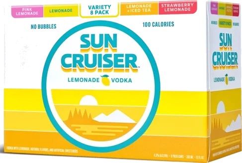 Sun Cruiser Lemonade Variety Pack (8 pack 12oz cans)