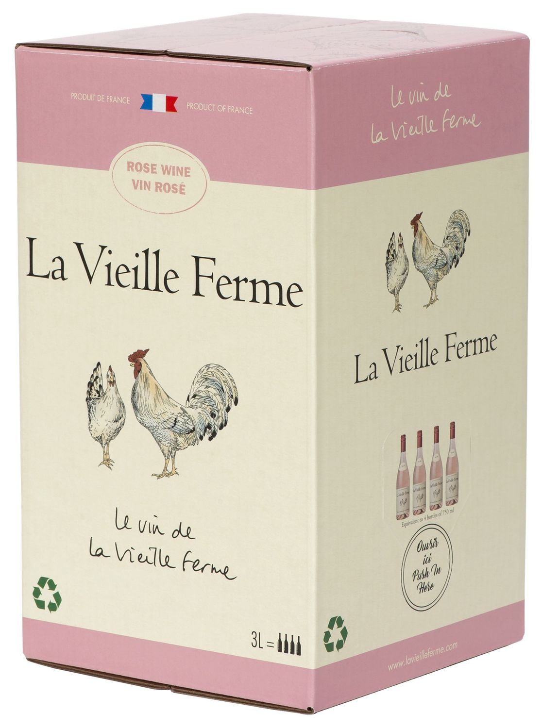 La Vieille Ferme Rosé (3 Liter Box) 3L