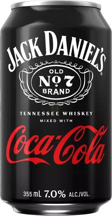 Jack Daniel&#39;s &amp; Coca-Cola (12oz can)