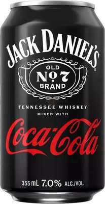 Jack Daniel&#39;s &amp; Coca-Cola (12oz can)