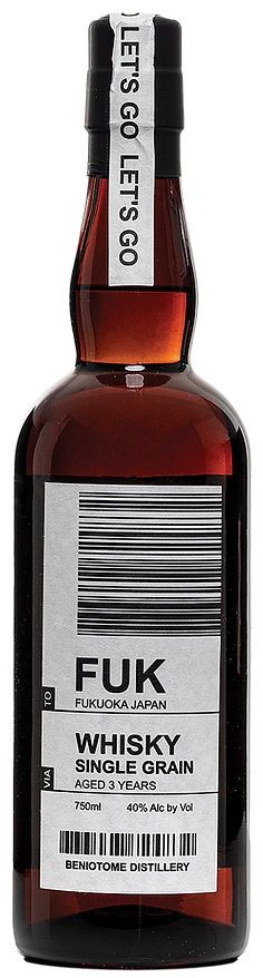 FUK Japanese Whisky Single Grain 750ml