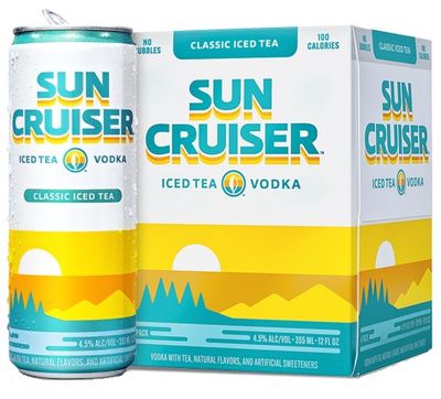 Sun Cruiser Classic Iced Tea Vodka (8 pack 12oz cans)