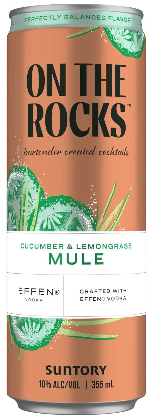On the Rocks Cucumber &amp; Lemongrass Mule (12oz can)