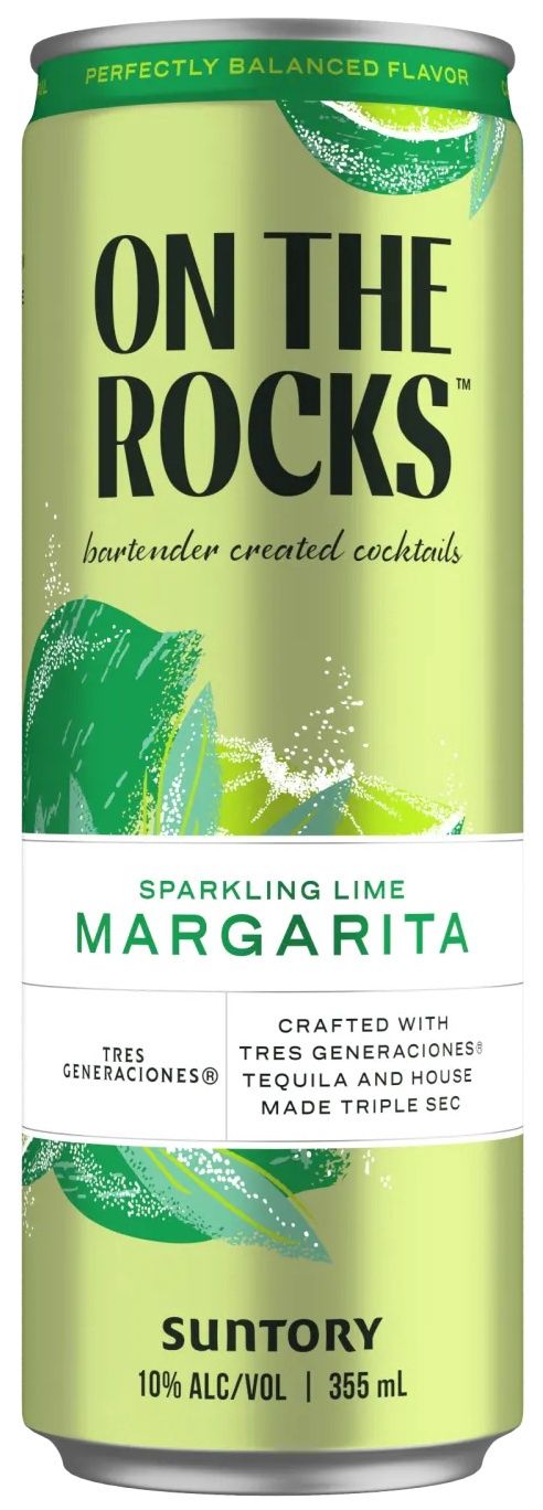 On The Rocks Sparkling Lime Margarita (12oz can)