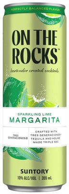 On The Rocks Sparkling Lime Margarita (12oz can)