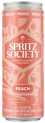 Spritz Society Peach (12oz can)