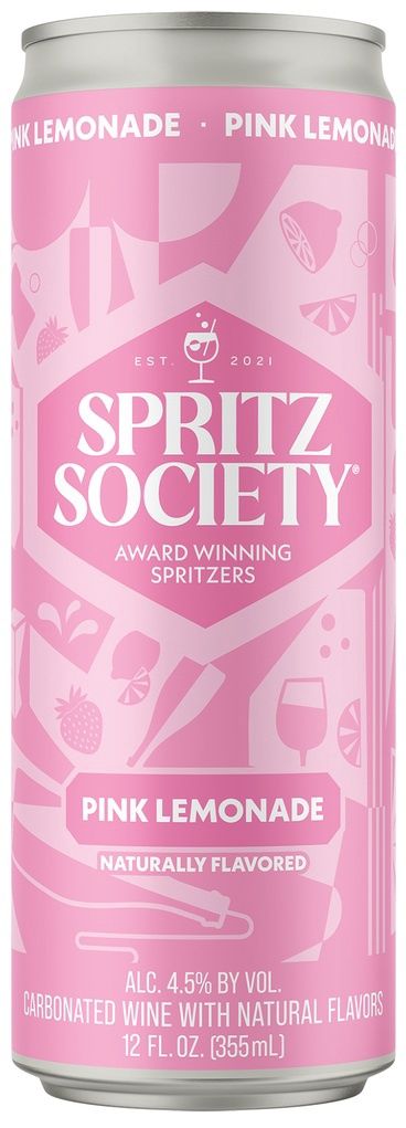 Spritz Society Pink Lemonade (12oz can)