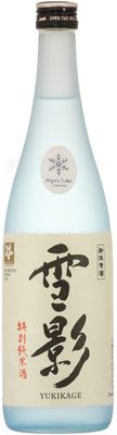 Yukikage Snow Shadow Tokubetsu Junmai Sake 720ml