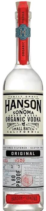 Hanson of Sonoma Organic Vodka 750ml