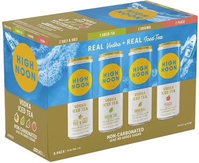 High Noon Vodka Lake Pack Iced Tea Variety (8 pack 12oz cans)