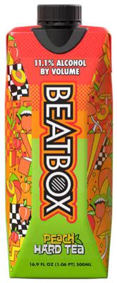 BeatBox Peach Hard Tea (Half-Liter Tetra Pak) 500ml