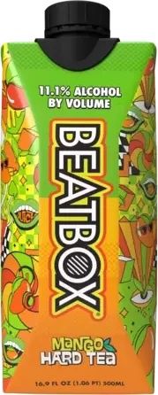 BeatBox Mango Hard Tea (Half-Liter Tetra Pak) 500ml