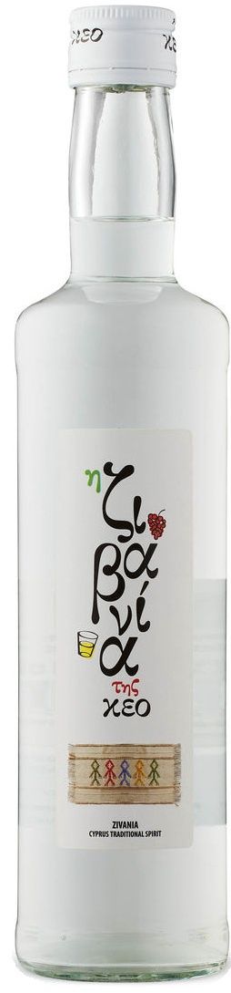 Keo  Zivania Marc Brandy 750ml