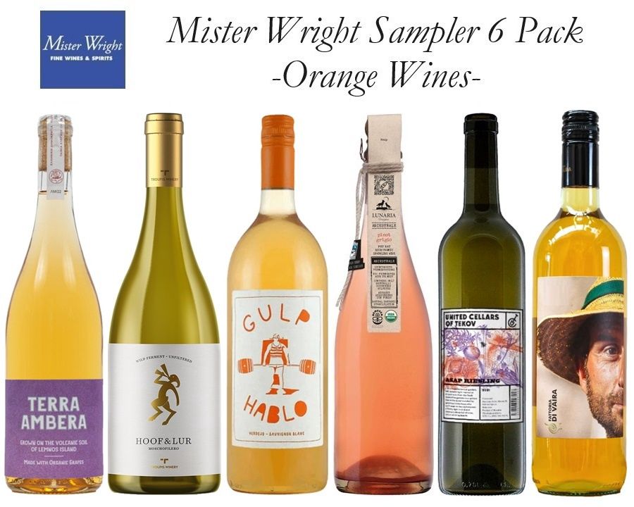 Mister Wright Orange Wine Sampler 6 Pack