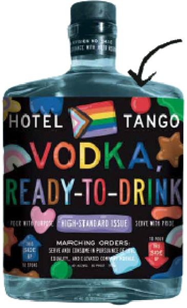 Hotel Tango Ready To Drink Vodka Pride Edition 750ml