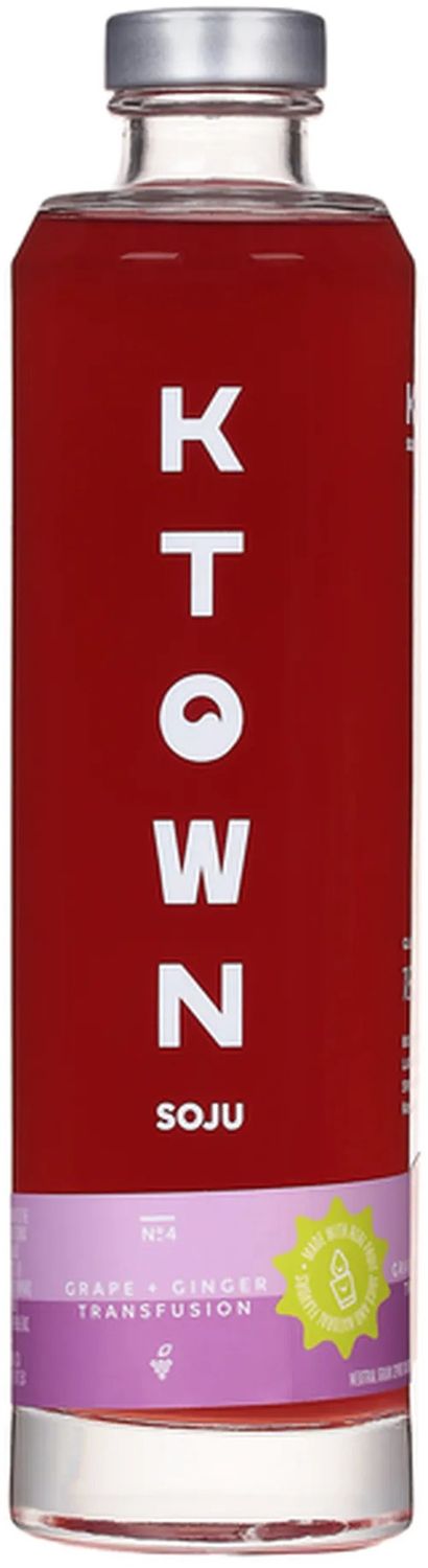 KTOWN Flavored Soju Grape + Ginger Transfusion 750ml