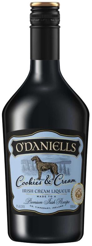 O&#39;Daniells Cookies &amp; Cream Irish Cream Liqueur 700ml