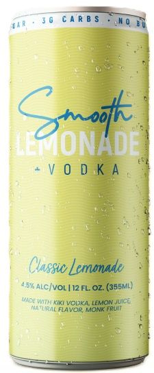 Smooth Lemonade + Vodka Classic Lemonade (355ml can)