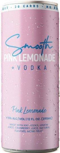 Smooth Lemonade + Vodka Pink Lemonade (355ml can)