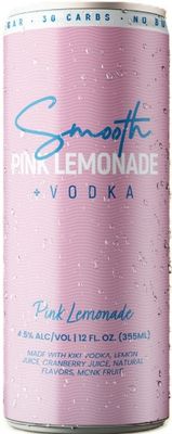 Smooth Lemonade + Vodka Pink Lemonade (355ml can)