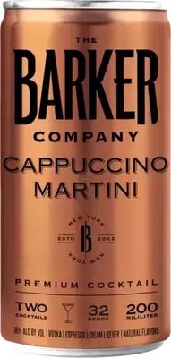 The Barker Company Cappuccino Martini (200ml can)