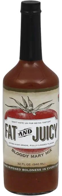 Fat and Juicy Bloody Mary Mix (1% Alv/Vol) 32oz Bottle