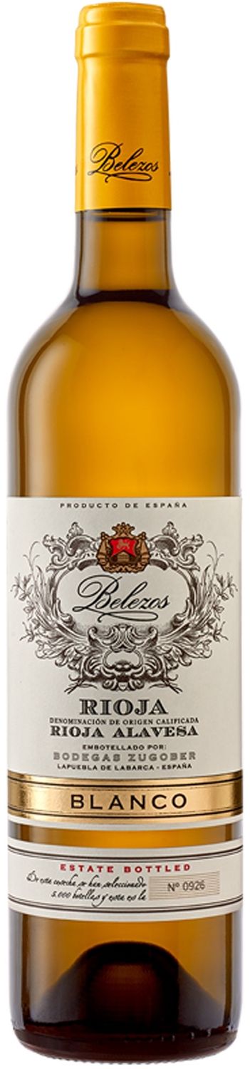 Bodegas Zugober Belezos Rioja Blanco 2022 750ml