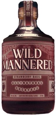 Wild Mannered Strawberry Basil Cocktail (Half Bottle) 375ml
