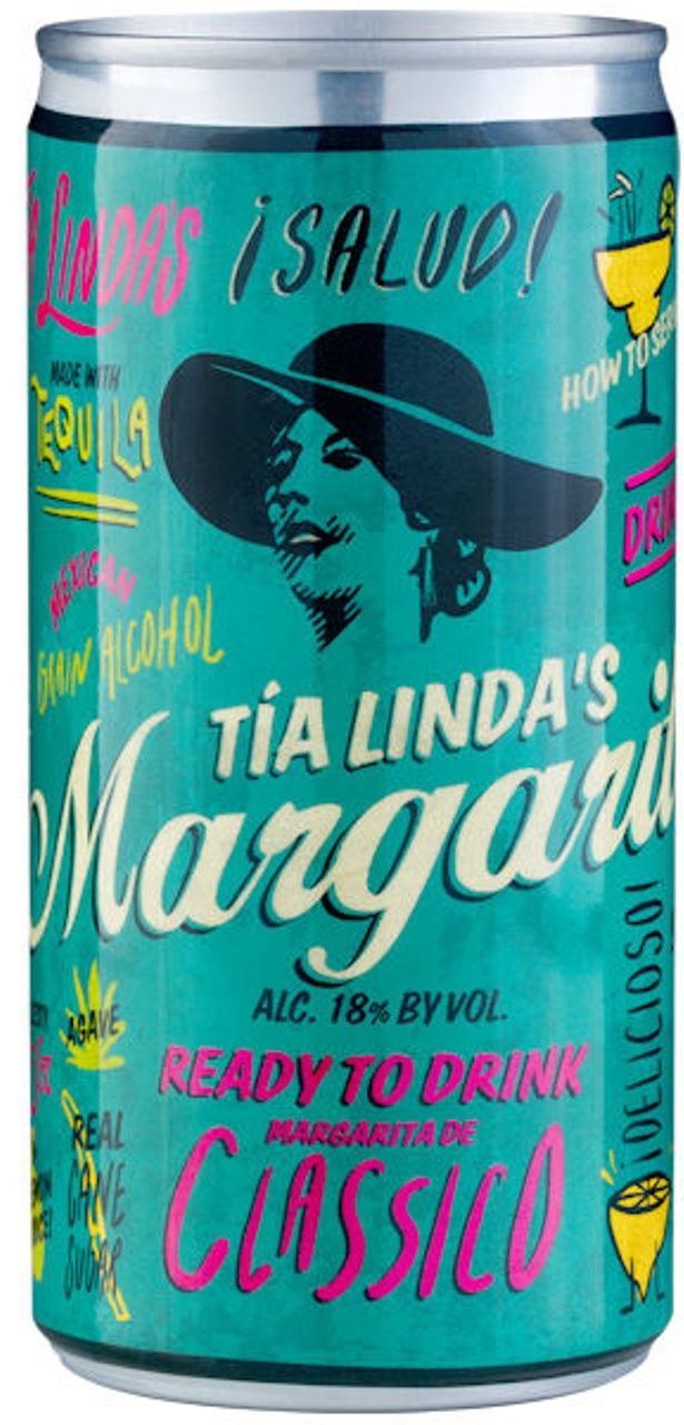 Tia Linda&#39;s Margarita Classico (200ml can)