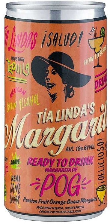 Tia Linda&#39;s Margarita POG (200ml can)