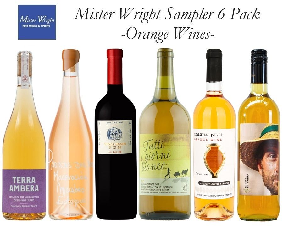 Mister Wright Orange Wine Sampler 6 Pack