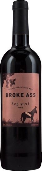 Broke Ass Red Wine 750ml