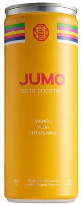 JUMO Soju Cocktail Mango Yuja Citrus Mint (250ml can)