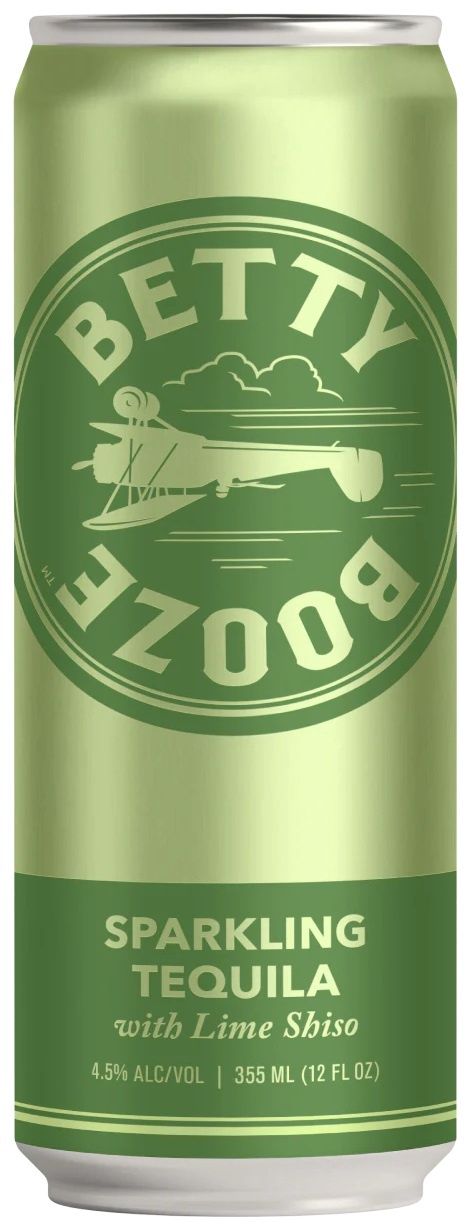 Betty Booze Sparkling Tequila with Lime Shiso (12oz can)