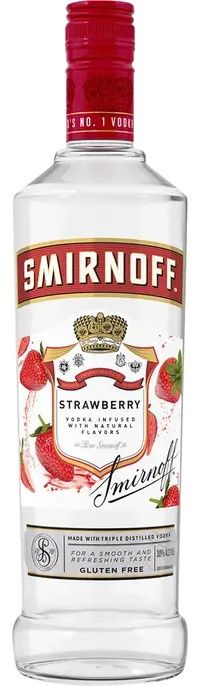Smirnoff Strawberry Vodka (Mini Bottle) 50ml