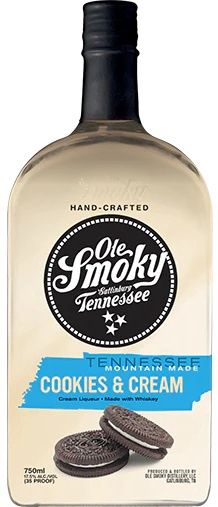 Ole Smoky Cookies &amp; Cream Whiskey (Mini Bottle) 50ml