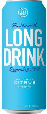 The Finnish Long Drink Traditional Citrus (570ml can)