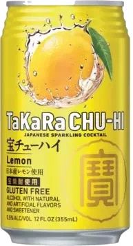 TaKaRa CHU-HI Sparkling Lemon Cocktail (12oz can)