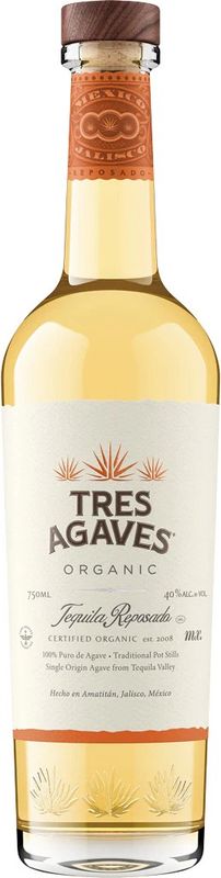 Tres Agaves Tequila Reposado 750ml