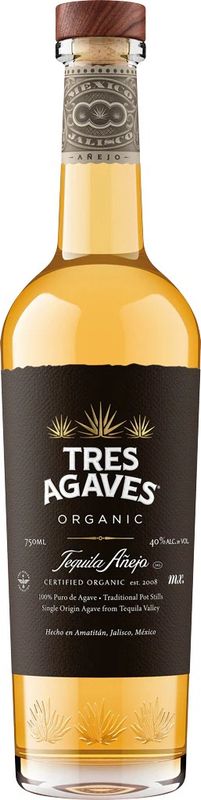 Tres Agaves Tequila Anejo 750ml