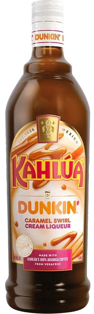 Kahlua Dunkin&#39; Caramel Swirl Cream Liqueur 750ml