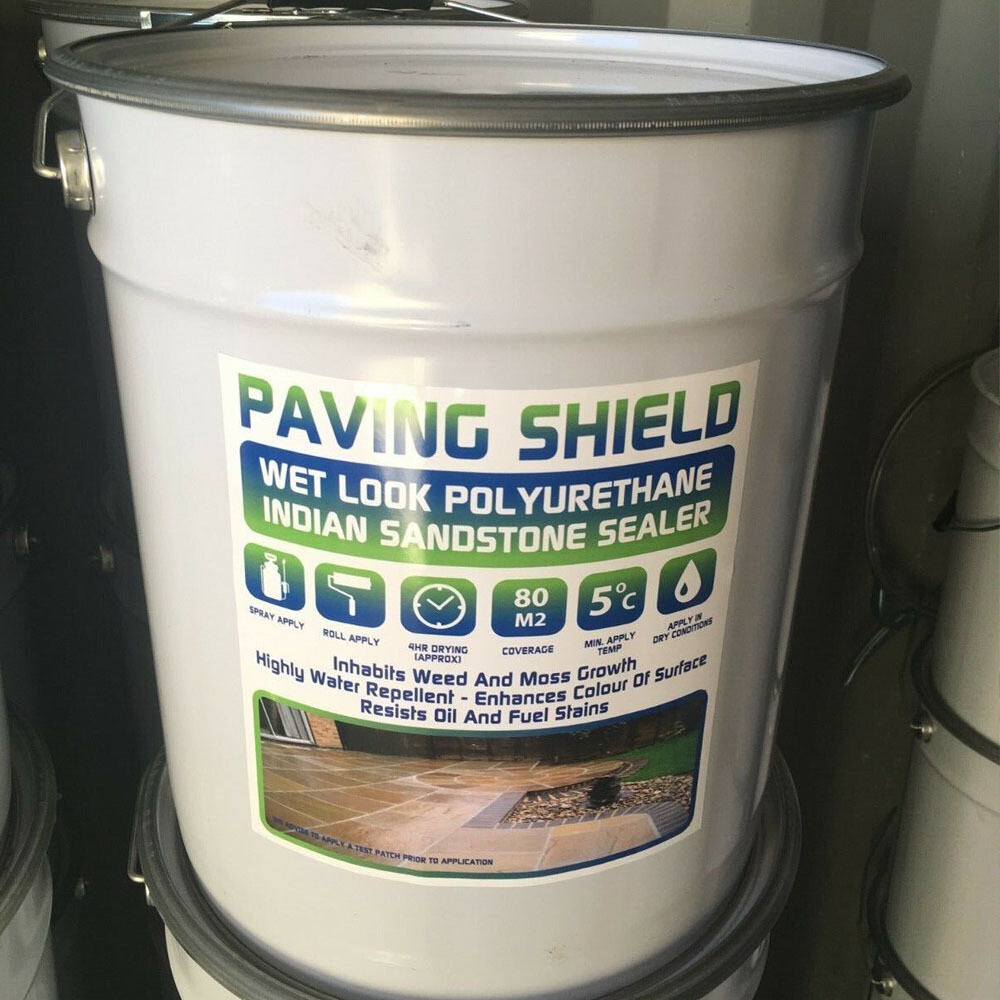 Paving Shield Indian Sandstone Sealer Store Thomson Trade Supplies