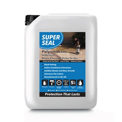 Super Seal Industrial Polyurethane Block Paving Sealer
