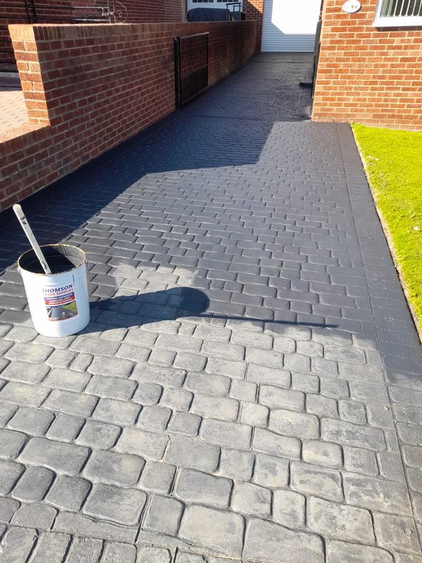 Imprinted Concrete Paint